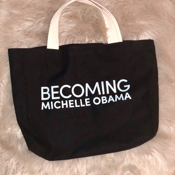 Michelle Obama-Becoming Handbags - Becoming-Michelle Obama Cotton Tote